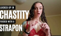 Locked in Chastity and Fucked 1080p