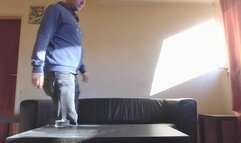 You are the pig who has to lick my dirty feet clean !