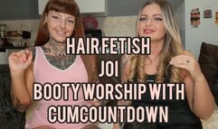 HAIR FETISH JOI ASS WORSHIP CUMCOUNTDOWN