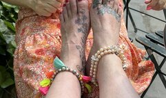 Public Tickling Surprise: Kitty Tickles Harmony with a surprise visit from BK Tickler