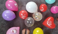 Stomping until the Birthday pops