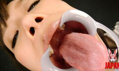 Tongue Observation & Saliva Fetishism - Ai Kayama