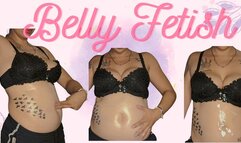 Belly fetish navel
