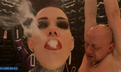 Miss Alessa Milano Playing with my SissyBitch Part 1