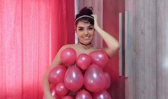 ESTRAGANDO BALOES DE VESTIDO