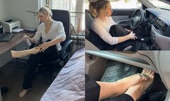 Helga has itchy feet