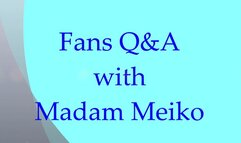 Fan Q and A