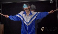 EMshibari aoao school shirt bondage