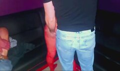 Complete Gangbang in Sex Shop with strangers