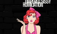 ABDL Diapered Sissy Humiliation