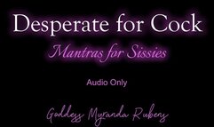 Desperate for Cock - Mantras for Sissies - Audio Only MP4