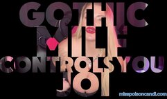 Gothic MILF Controls You JOI
