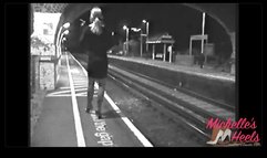 Vintage - Red 5 Patent Heels, LBD & Smoking