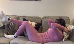 After sports, Do you like to put it in white socks in your mouth?