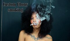 Custom ebony smoking - Smerald