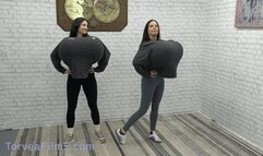 Breast Enlargement Rematch Arielle Lane Kobe Lee 720HD