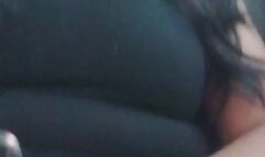 OMG Crazy! I Secretly Fingered My Pussy In A Public Parking