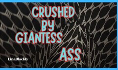 Giantess Smothering: POV Crushed by Her Giant Ass