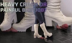 Heavy Crushing or Painful Bootjob, Perfect Painful Tank Heels (Edited Version) - TamyStarly - Cock Balls Crush Trample, Shoejob, CBT, Trampling, Stomping
