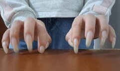 Sharp Nails Table Marks