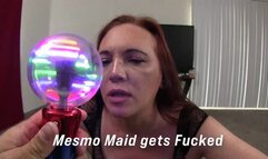 Mesmerized Maid gets Blowbang fucking 4
