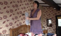 Raven Upskirt View (4K Version)