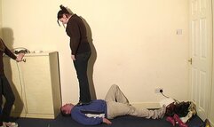 2 Girls Trampling The Slave