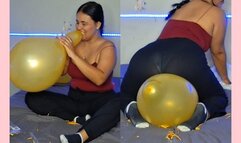 Sit to pop y blow to pop