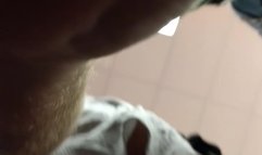 Upskirt in the Men's Department