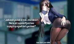 The Buttslut Secretary can't be this Lewd! (Anal ASMR)