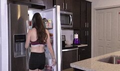 Krystal wedgied by Anastasia - MOV