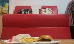 Black knee high boots crush slaves Mcd’s