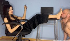 Eastern Mistress' Domination – Nylon Seduction & Slave Play