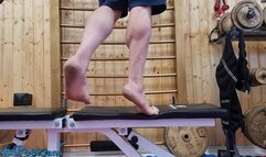 Barefoot Gym Training Ankle Day Feb 25