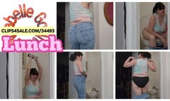 FUNDAY SUNDAY PEE DETOX HAIRY LIPSTICK LOOGIE AND FEED wearin Jeans and A Tee