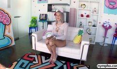 NYMPHO Busty teen Gabbie Carter gets a creampie