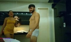 Mistress Denise and Rafaela - ballbusting