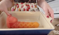 Housewife Bakes Very Special Dessert WMV