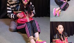 MD15 Japanese MILF Madoka Bound & Gagged Workout Part1 (HD)