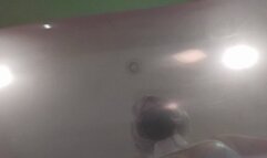 Giantess 2B in a one piece suit rides your face