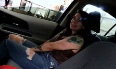 INEED2PEE Mia Hope desperate to pee wetting jeans helplessly