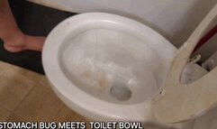 STOMACH BUG MEETS TOILET BOWL