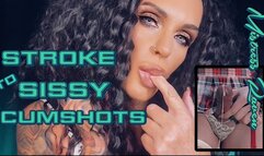 STROKE TO SISSY CUMSHOTS - Bisexual Encouragement, Make Me Bi, Sissy Sluts, Cumshots