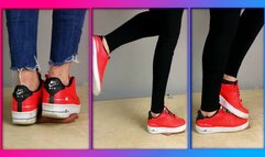 Nike AF Cock Crush and Shoejob with cum