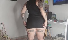 My ass farting in such a short dress disgusting farts all for you