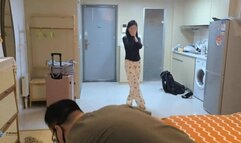 Pure girl's turtle shell restraint experience (Chinese model)