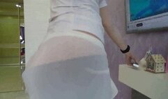 dancing in leggings and skirt pt 2