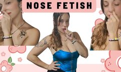 Picking my nose a lot