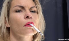 Sultry Smoke Seduction: Blonde MILF Andrea’s Intimate Cigarette Experience (4K quality)