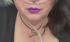 Sneezing while sick and on oxygen